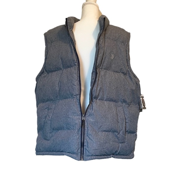 U.S. Polo Assn. Men’s Zip Up Puffer Winter Vest with Pockets Size XXL NWT - Picture 4 of 12